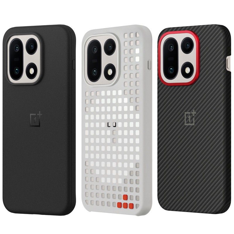 Original Oneplus 15 Hole-Pattern Aramid Fiber Sandstone Magnetic