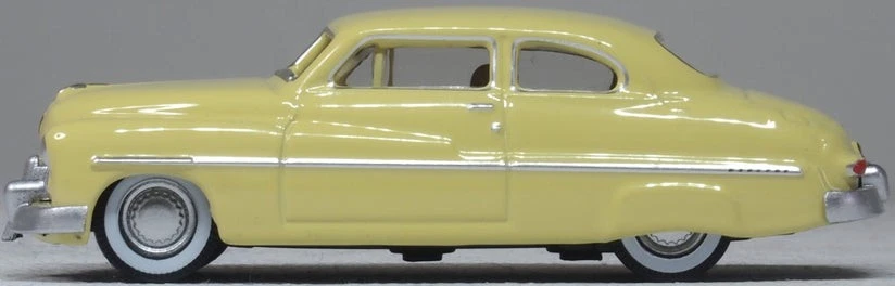 NUEVO LANZAMIENTO OXFORD DIECAST 1/87 HO 1949 Mercury cupé Calabash amarillo. 87ME49011 Foto 3 de 4