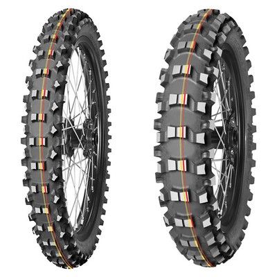 TYRE PAIR MITAS 60/100-12 36J + 80/100-12 50M TERRA FORCE-MX SM (NHS)