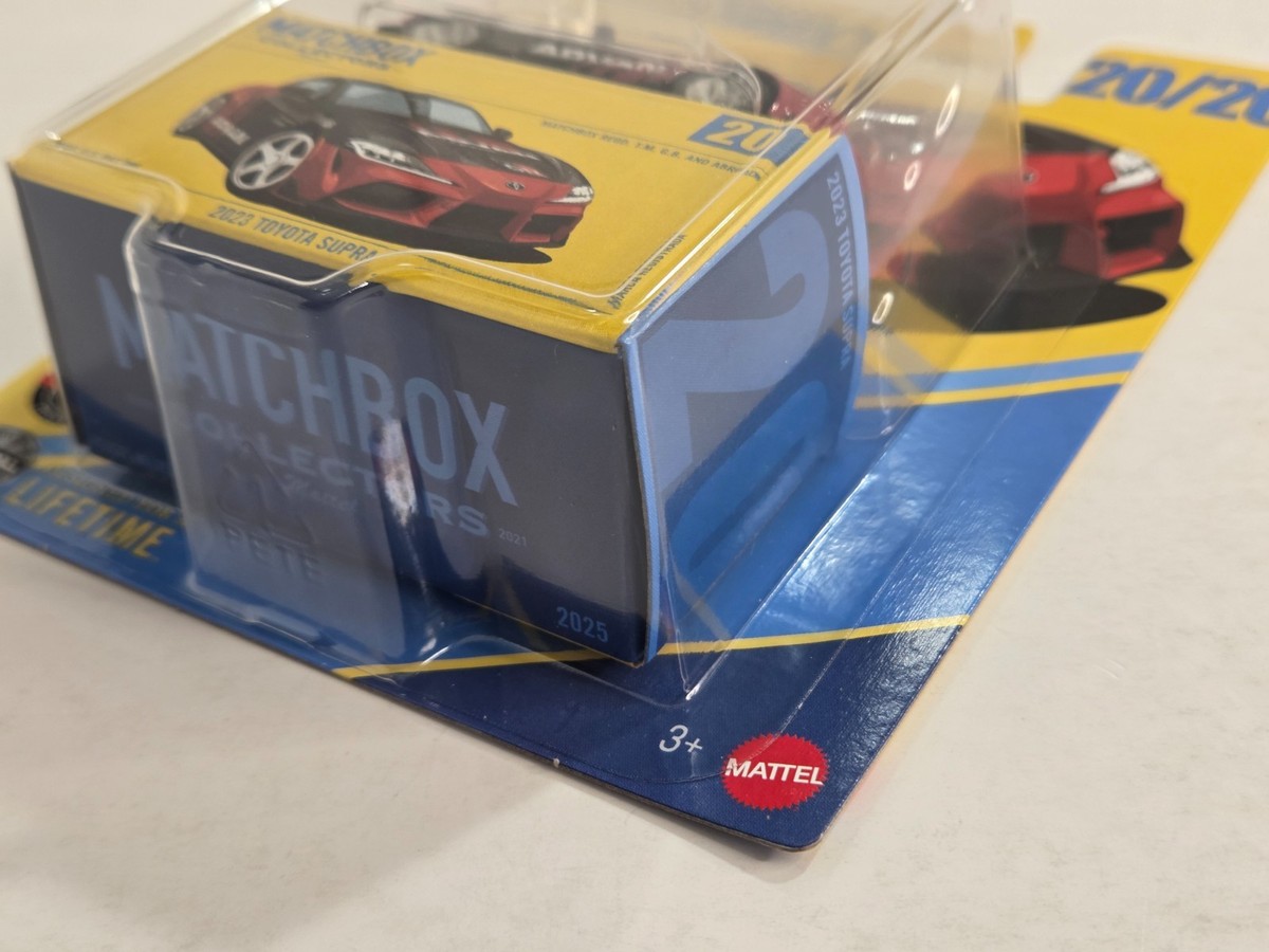 2023 Toyota Supra 20/20 COLLECTORS SERIES Matchbox 2025 JCL44