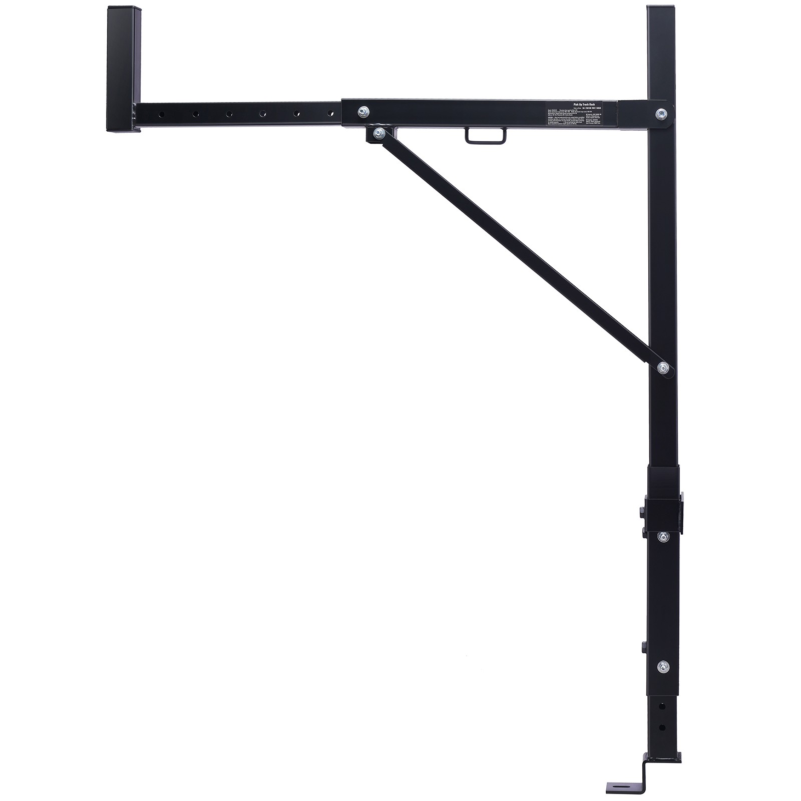 Truck Rack, 19-34inch Extendable Truck Ladder Rack,38.6"-43.6" Adjustable Height
