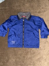 Vintage Oshkosh Reversible Jacket Size 4t/5t Made In USA Full Zip Fleece