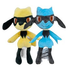 2pcs Riolu 25CM Plush Doll Toy PK