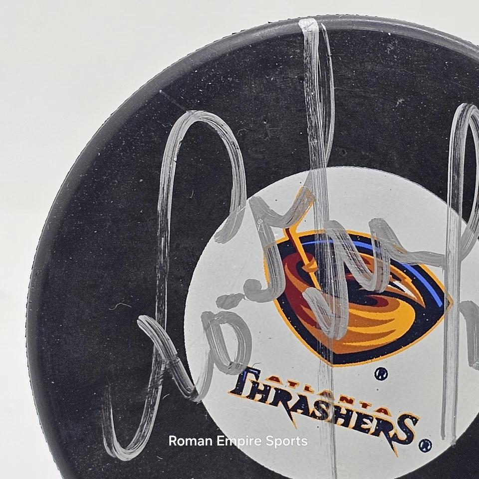 Disco de recuerdo firmado por Scott Mellanby Atlanta Thrashers Foto 2 de 4