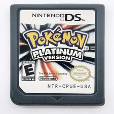 Platinum VERSION Classic Game Card For Ninten...