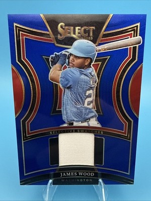 2025 Panini Select Selective Swatches /49 James Wood