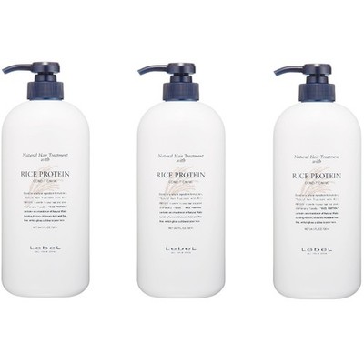 Lebel Natural Hair Treatment with Rp (Rice Protein) 24.48oz 720ml Set Of 3