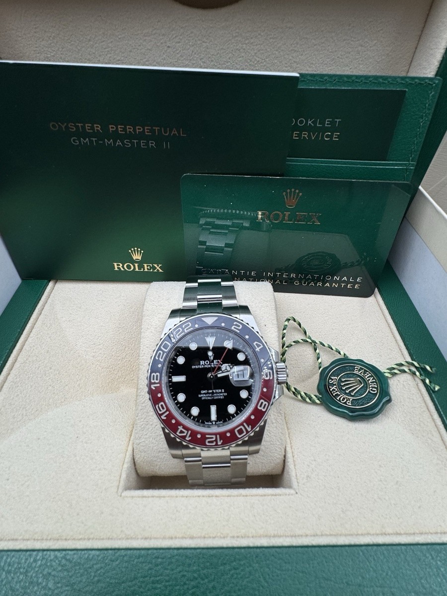 2025 Rolex GMT-Master II 126710BLRO Pepsi Steel Ceramic Oyster
