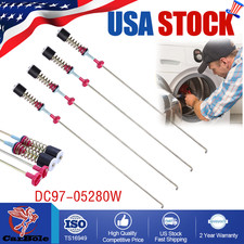 4Pack Washer Suspension Rod Damper Set Compatible with Samsung WasherDC97-05280W