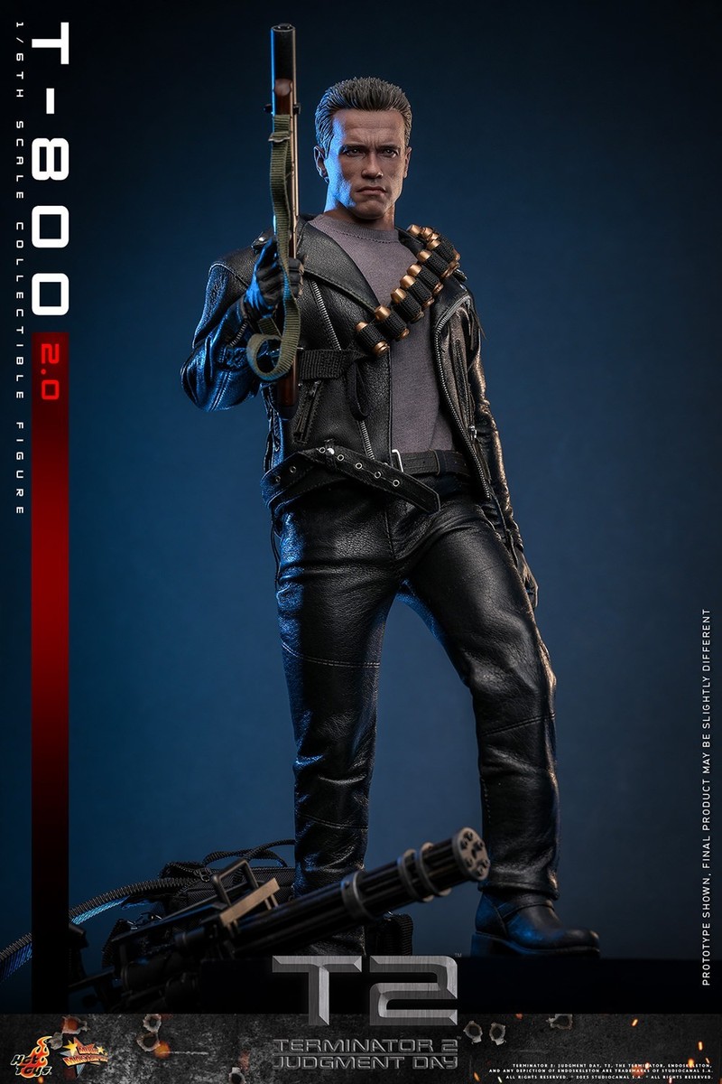 Hot Toys Terminator 2 Judgment Day T-800 2.0 Version 1/6 Figure