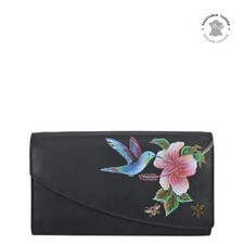Anuschka SALE #1174-HMB-BLK Hummingbird -Blac...