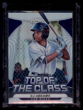 2020 Panini Prizm #TOC-6 CJ Abrams Top of The Class Silver
