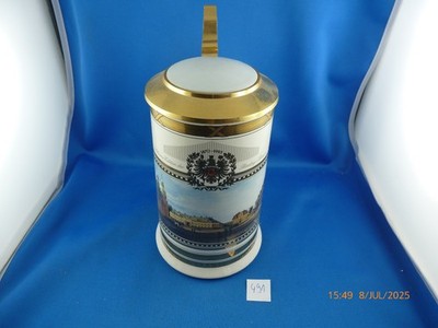 sehr schöner Binding Limitierter Jahreskrug von 1995 mit (Zinn)deckel 125 Jahre
