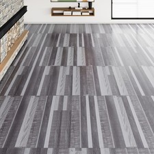 5m² Plank & Tile Effect Vinyl Flooring Wood Effect Budget Lino Kitchen Bathroom