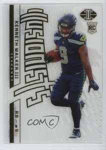 2022 Panini Illusions Illusionists Kenneth Walker III #I-14 Rookie RC