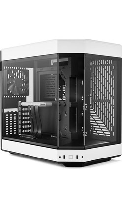 HYTE Y60 Modern Aesthetic Dual Chamber Panoramic Tempered Glass Mid-Tower ATX Co