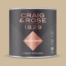 Image of CRAIG & ROSE 1829 CHALKY EMULSION PALE OAK 750ML