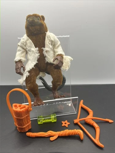 Vintage Ninja Turtles 1992 Movie Star Splinter Action Figure TMNT Near Complete