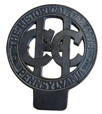 Badge Auto Car Club Usa The Historic Car Club Pennsylvania Radiator Grille Badge