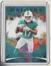 2021 Panini Origins - Rookie Variation Jaylen Waddle #113 Both Hands on Ball (RC