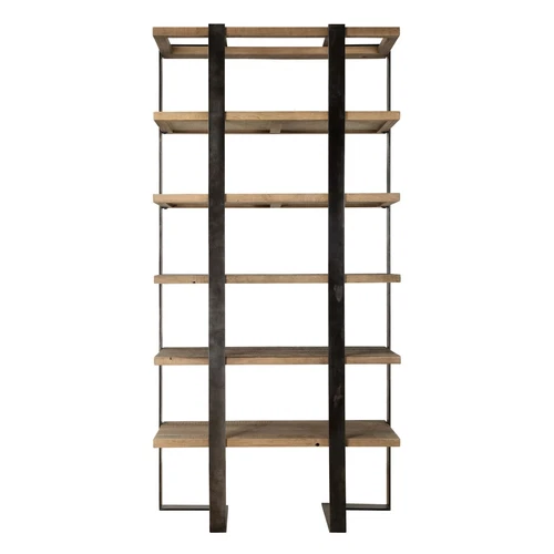 Uttermost Felix Reclaimed Oak Etagere - Picture 3 of 6