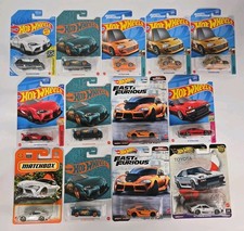 Hotwheel Toyota Supra '23 '20 GR '94 '82 F F Tooned Premium/Mainline - Lot of 13