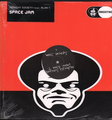 Midnight Society Feat. Alan T. Space Jam (Remixes) 12'' Vinyl UK Anodyne 2003