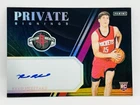 2024-25 Panini Reed Sheppard Private Signings Rookie RC Auto Autograph Rockets