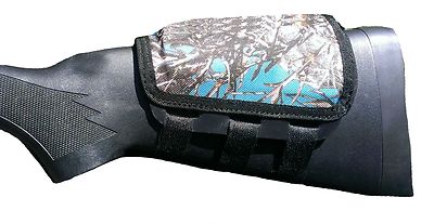 ITC CheekRest / Blue Cordura / Comb Raiser for rifle stock by ITC Marksmanship