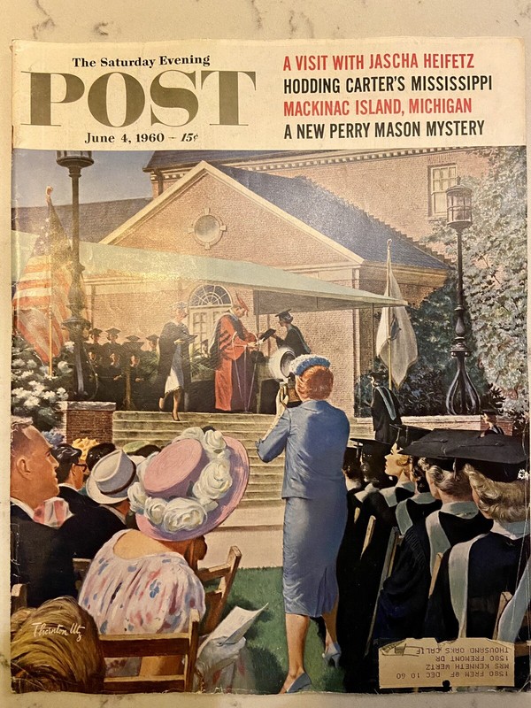 Saturday Evening Post June 4 1960 Jascha Heifetz | Perry Mason | Mackinac Island