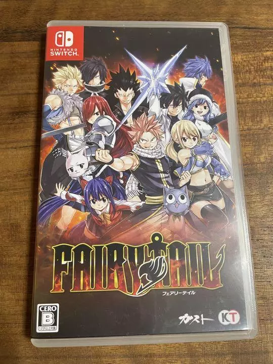 FAIRY TAIL Nintendo Switch Video Game With Case From Japan