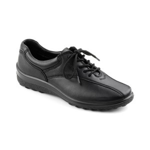 hotter ladies black shoes