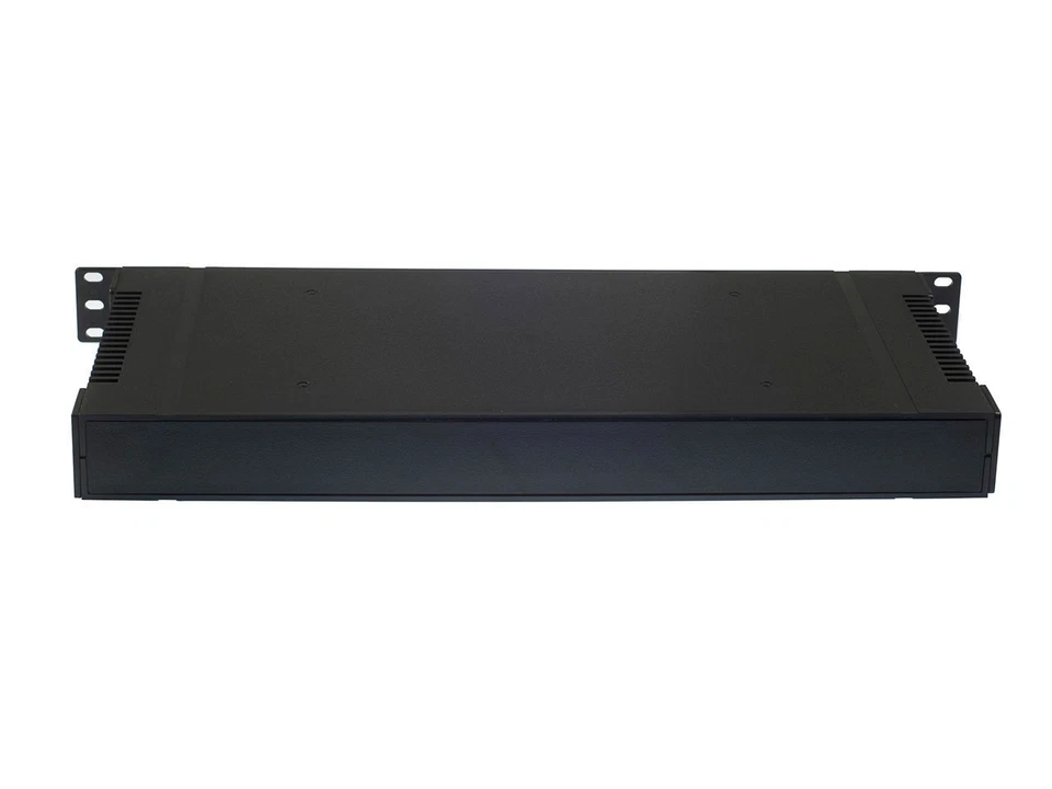 G17081UBK 19-Inch ABS Enclosure 1U Rack Case Black Empty Enclosure Gainta - Image 3 of 4