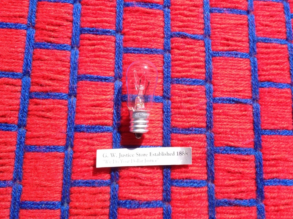 7¢*ship GE clear 6S6 industrial INDICATOR 6w lamp night LIGHT BULB 120v C7 base - Image 4 of 4