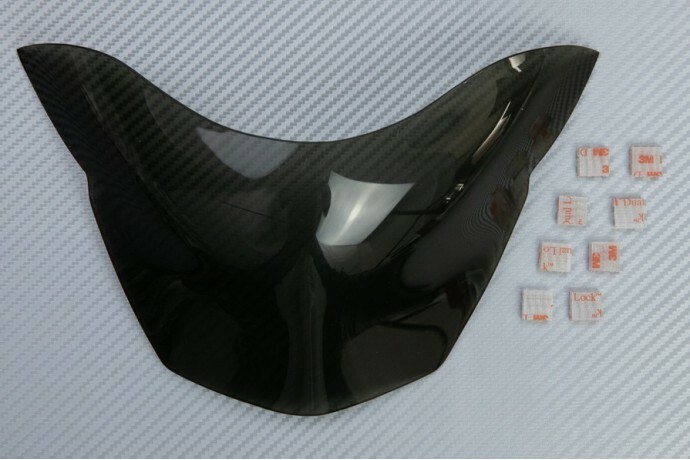 Cache protection phare Racing KAWASAKI Z650 anti-rayures en PMMA transparent injecté