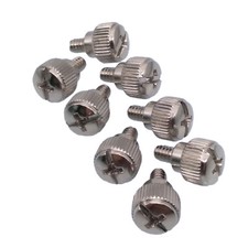 US Stock 8pcs 6 -32 x 5mm Toolless Thumb Screws For PC Computer Case Power PSU