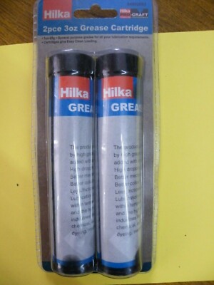 PISTOL GRIP GREASE GUN REFILLS 2 PCS 3OZ GREASE 243g | eBay