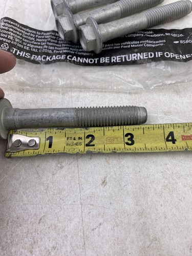4-Pack of Genuine Ford OEM Upper Control Arm Mount Bolts W715419-S439 - Foto 2 di 6