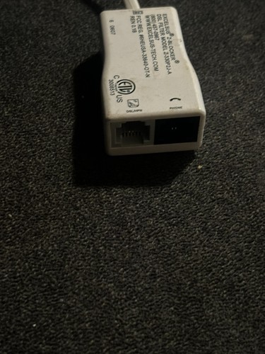 USED Excelsus Z-Blocker DSL Filter Model Z-330P2J Splitter Set of 2 - 第 2/3 張圖片