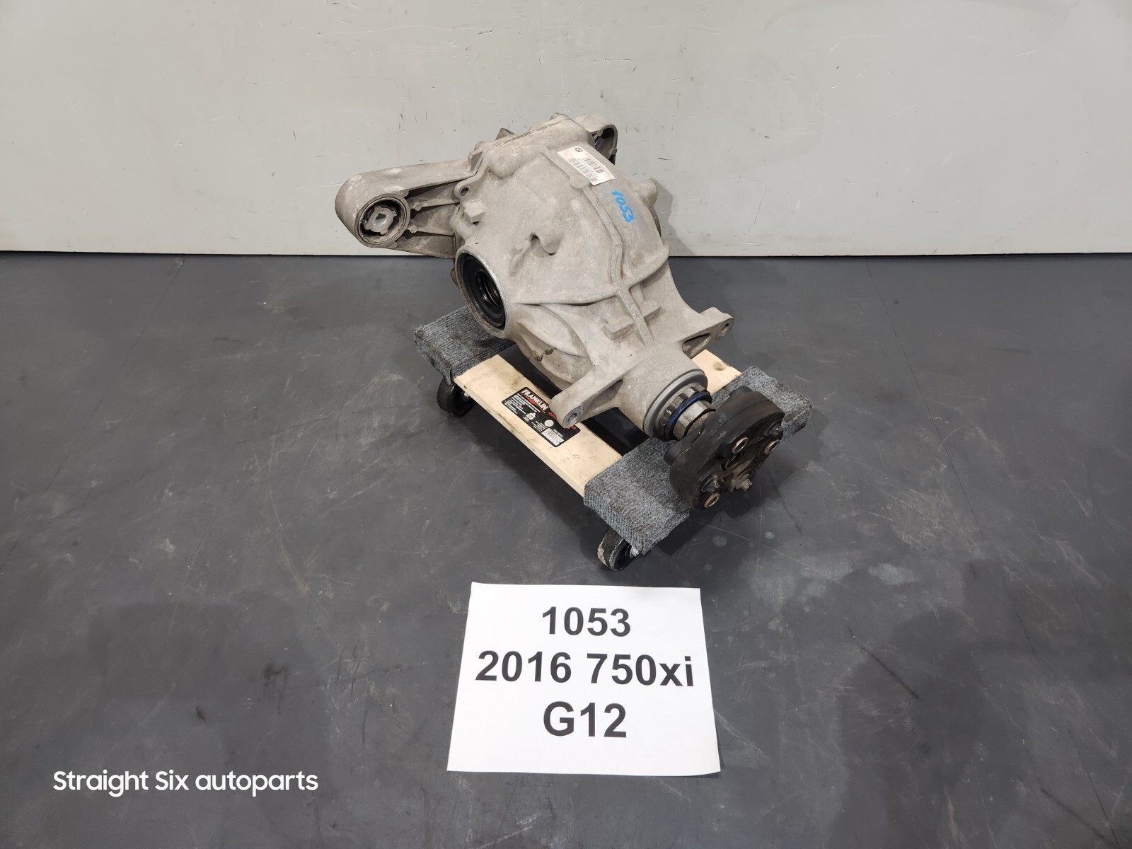 ✅ 16-22 OEM BMW G30 G12 M550 750 AWD Rear Differential Axle Carrier 2.81 36k