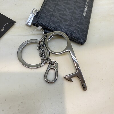 Michael Kors Men's No Touch Keychain Set card holder | eBay