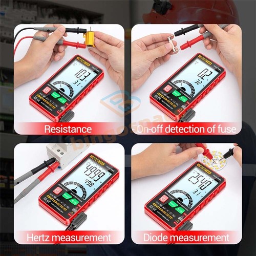 ANENG 616 Digital Multimeter 6000 Stück AC/DC Spannung Strom Messgerät Hintergrundbeleuchtung - Bild 9 von 18