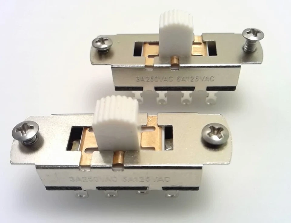 True Custom Shop® ON-ON-ON Slide Switch for Fender Mustang Duosonic & Jag-Stang - Image 2 of 4