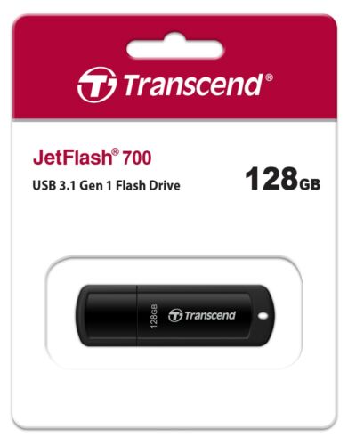 Transcend JetFlash 700 128GB USB 3.1 USB Stick 128 GB TS128GJF700 OVP - Bild 1 von 4