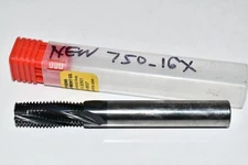 NEW Micro 100 TM-750-16X Thread Milling Cutter - UN, 3/4-16 Thread Size, 0.495''