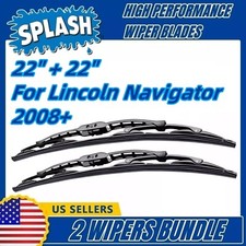Wipers 2-Pack Premium Wiper Blades fit 2008+ Lincoln Navigator 19220x2