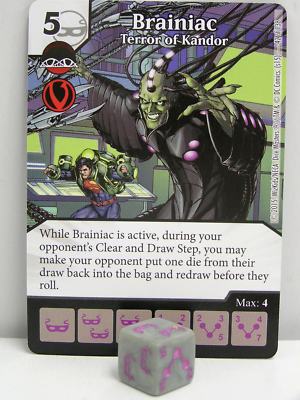 DC Dice Masters - 3x #042 Brainiac Terror of Kandor - Justice League