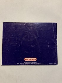 Dragon Warrior Nintendo NES Original Replacement Manual Only 