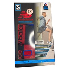 New Balance Boxer Briefs Mens Size 2XL  44-46 Red Black Athletic Mesh 3 Pack