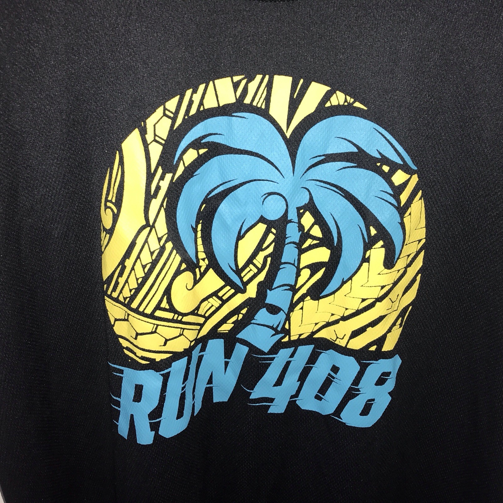 FILA T shirt RUN 408 2018 San Jose Race To The Row vestibilità asciutta taglia media